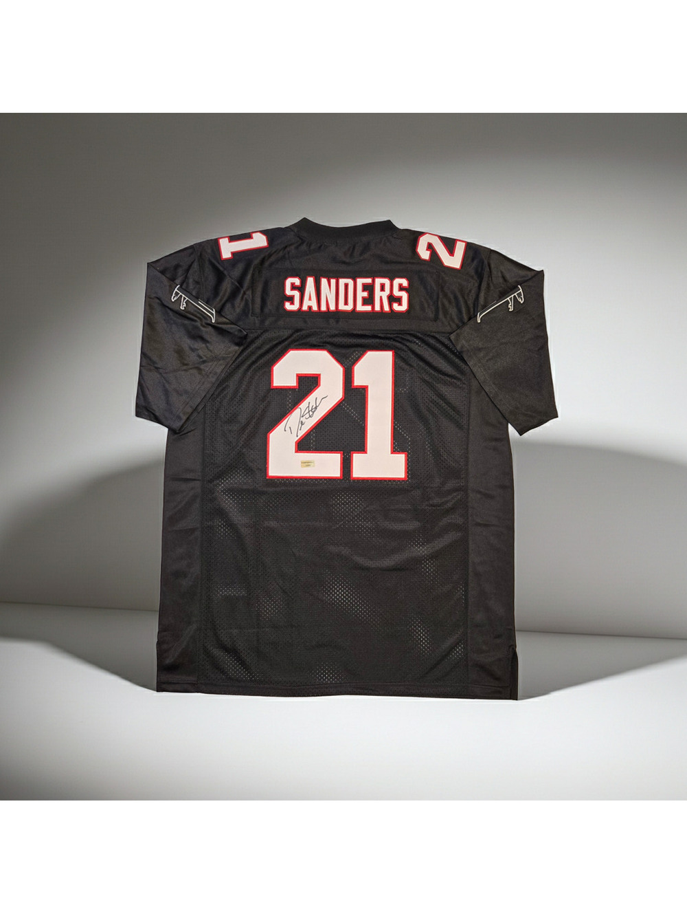 Deion Sanders Signed Jersey #21 Atlanta Falcons w/COA (2XL)